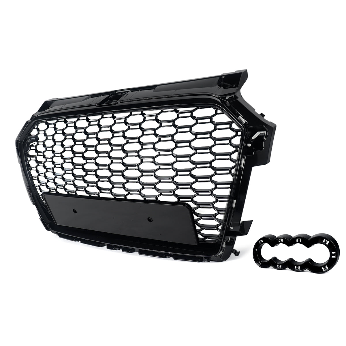 Grelha Frontal Look RS Audi A1 8X Facelift (2015–2018) – Preto