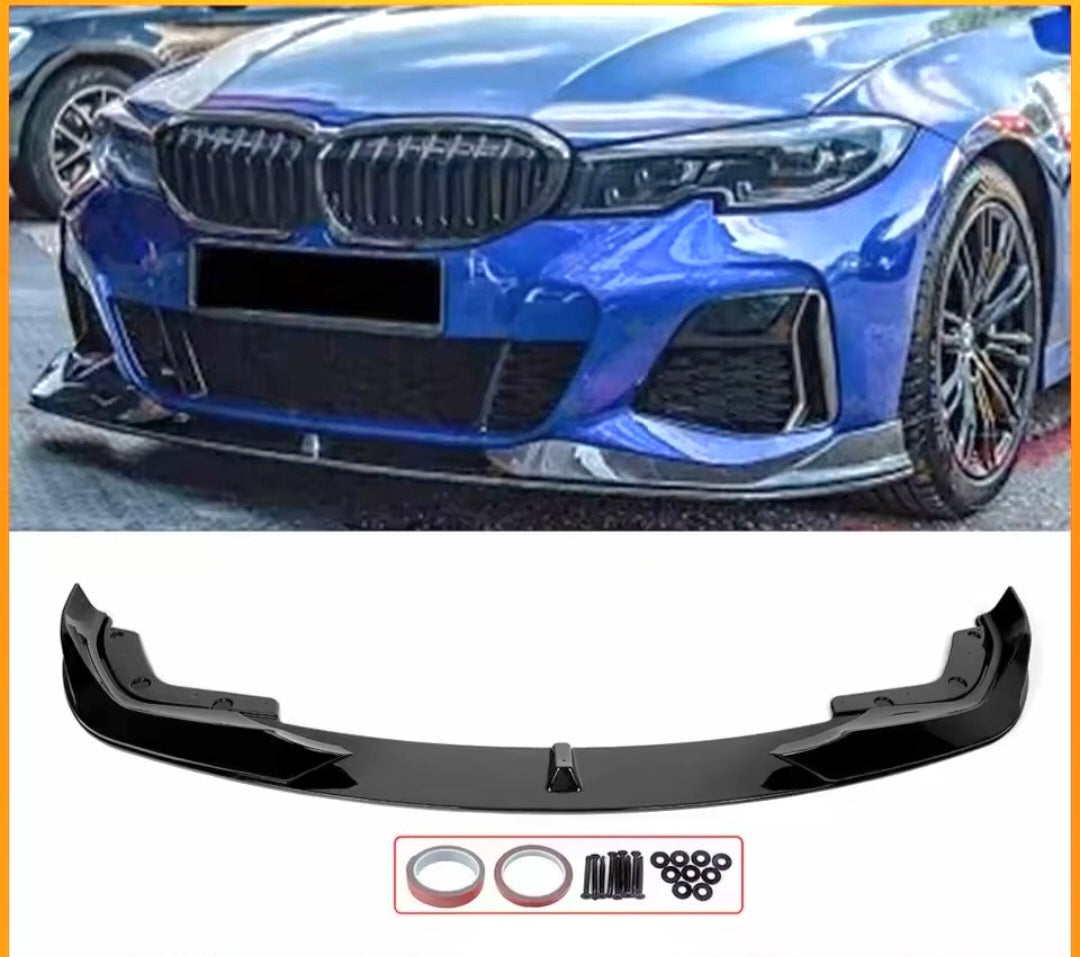 Lip frontal reforçado Bmw G20 G21 M PRETO BRILHANTE