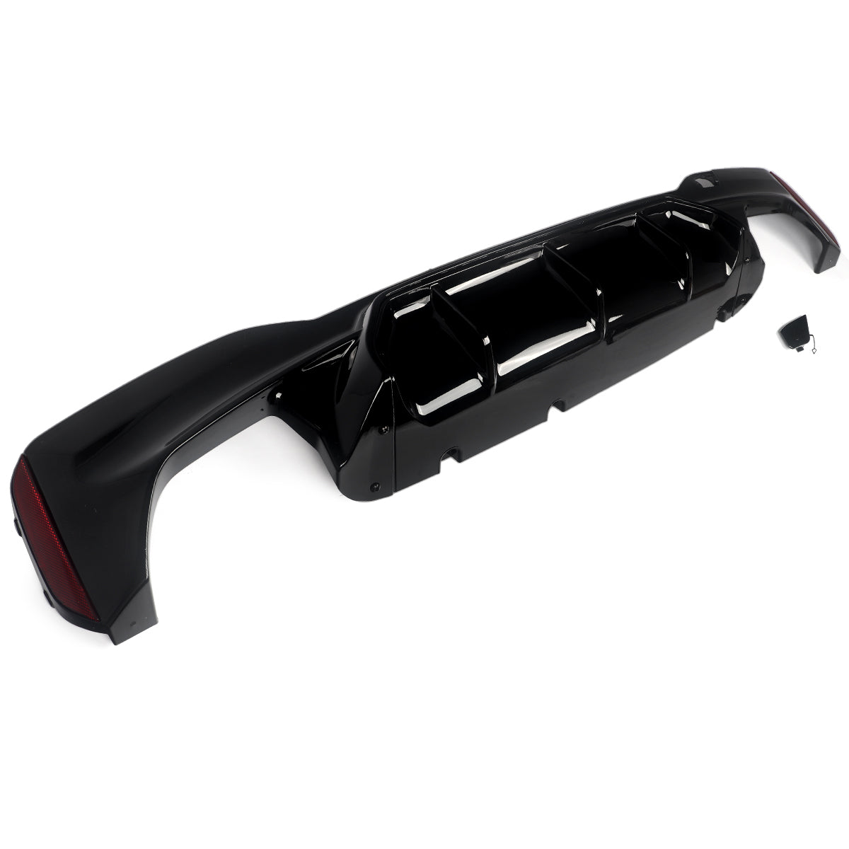 Difusor Traseiro Desportivo para BMW Série 5 (G30) (G31)– Estilo M Sport / Glossy Black