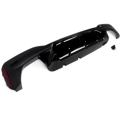 Difusor Traseiro Desportivo para BMW Série 5 (G30) (G31)– Estilo M Sport / Glossy Black