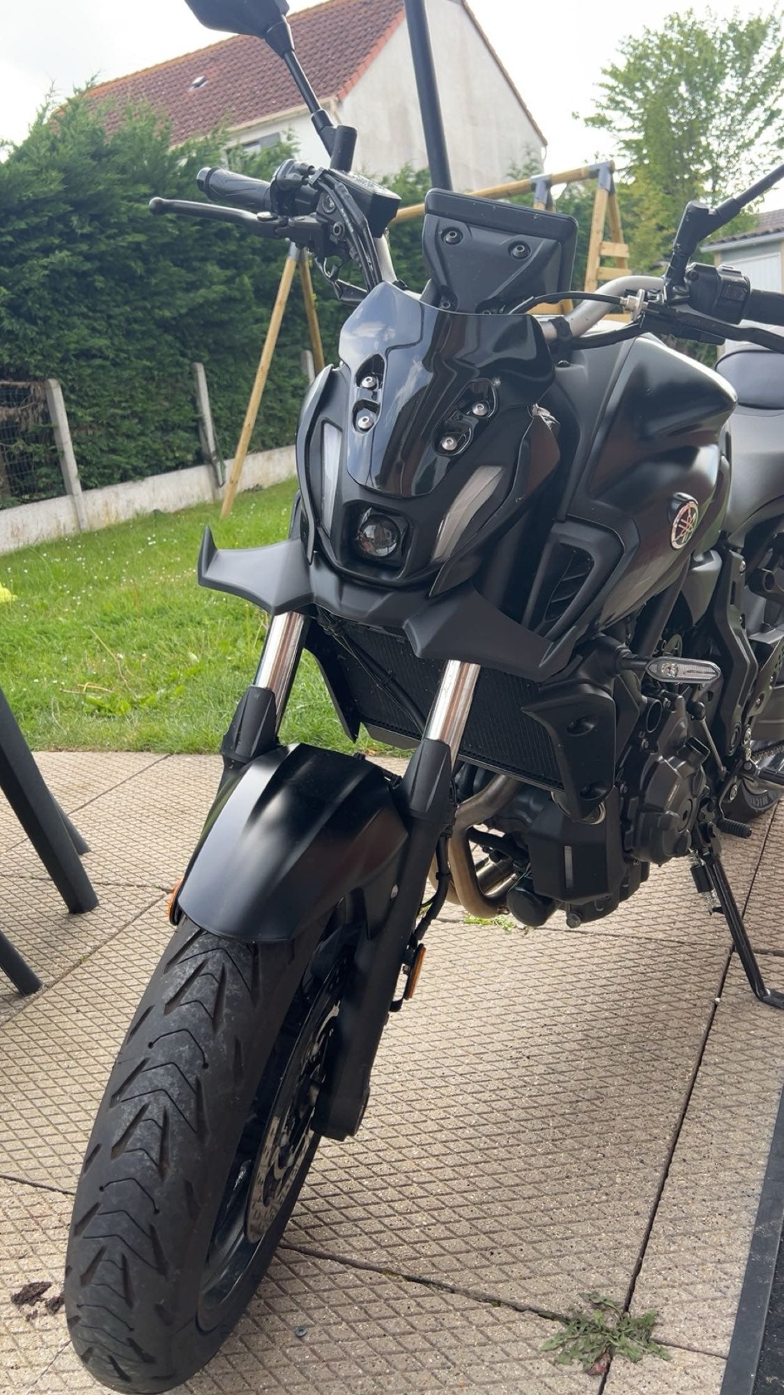 DONWFORCE YAMAHA MT-07  2021-2023

For YAMAHA MT07 MT-07  2021-2023 Motorcycle Sport Downforce Naked Forntal Spoilers Aerodynamic Wing Deflector Front Spoiler