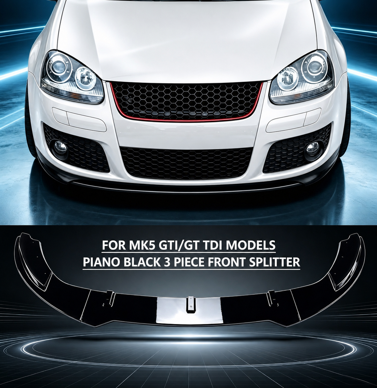 Lip frontal vw Golf 5 Gti
