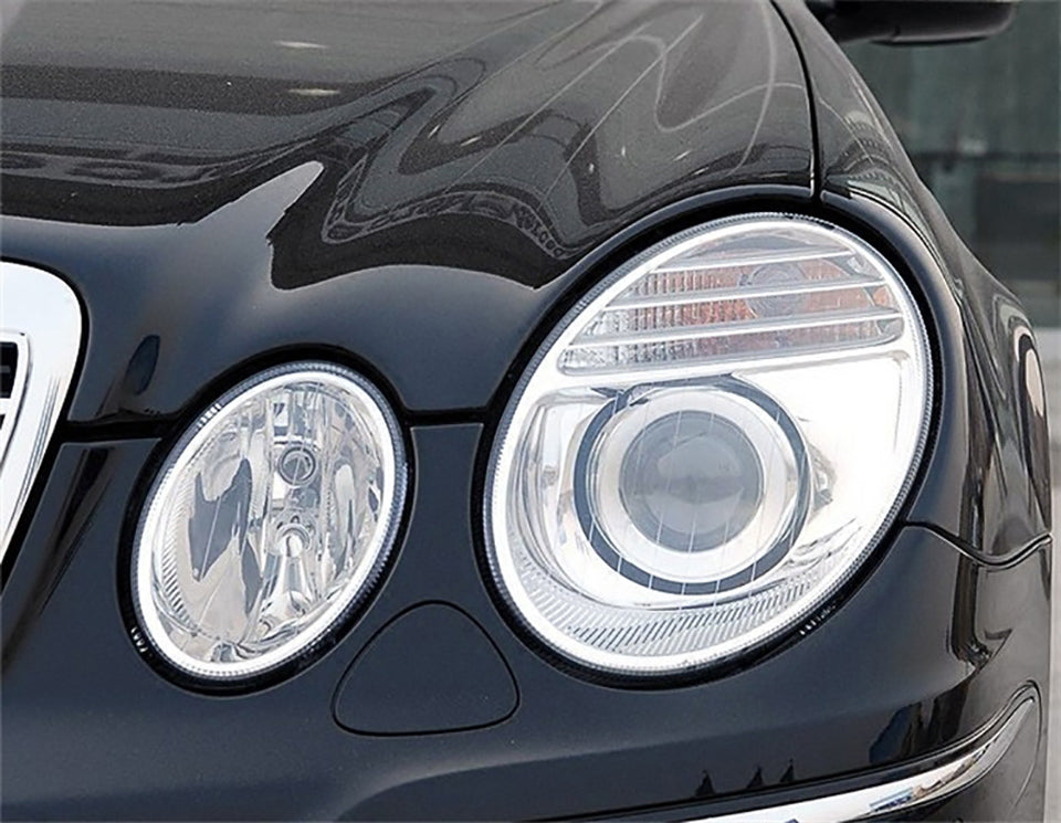 Capa faróis Mercedes w211