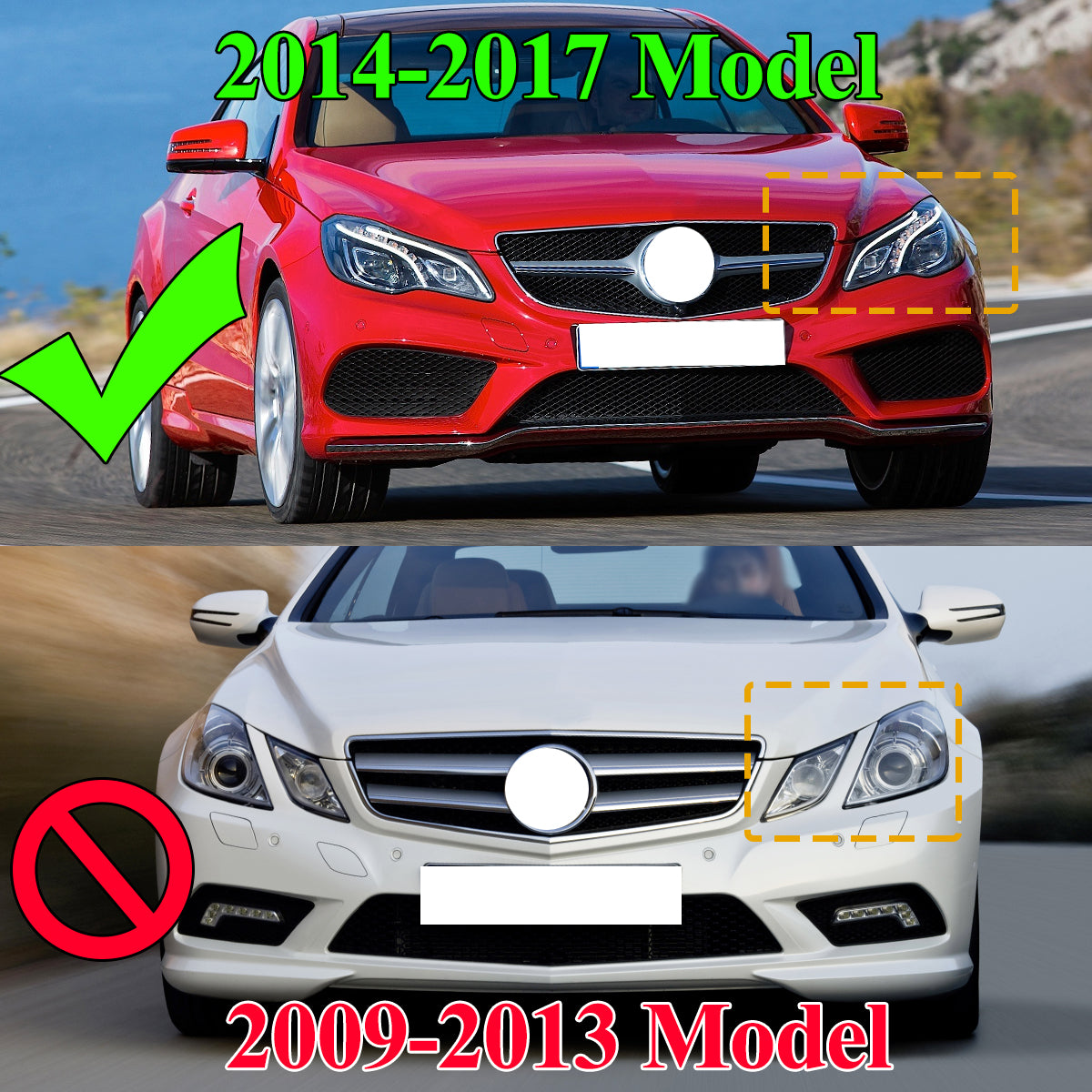 Kit Brabus c63 Mercedes w207 coupe Facelift