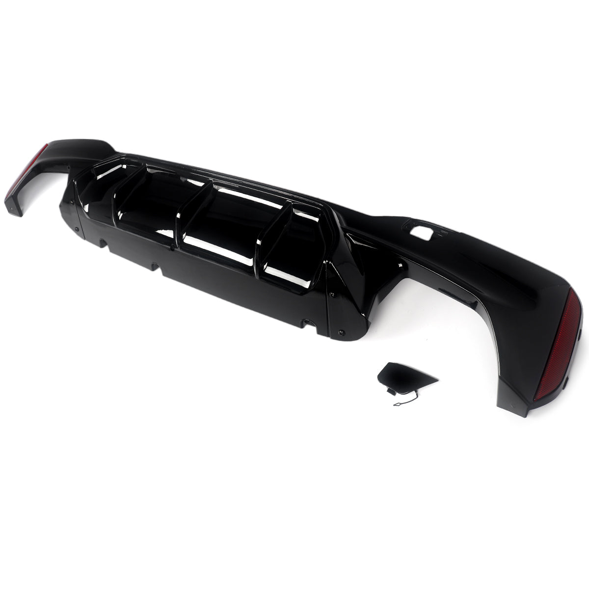 Difusor Traseiro Desportivo para BMW Série 5 (G30) (G31)– Estilo M Sport / Glossy Black