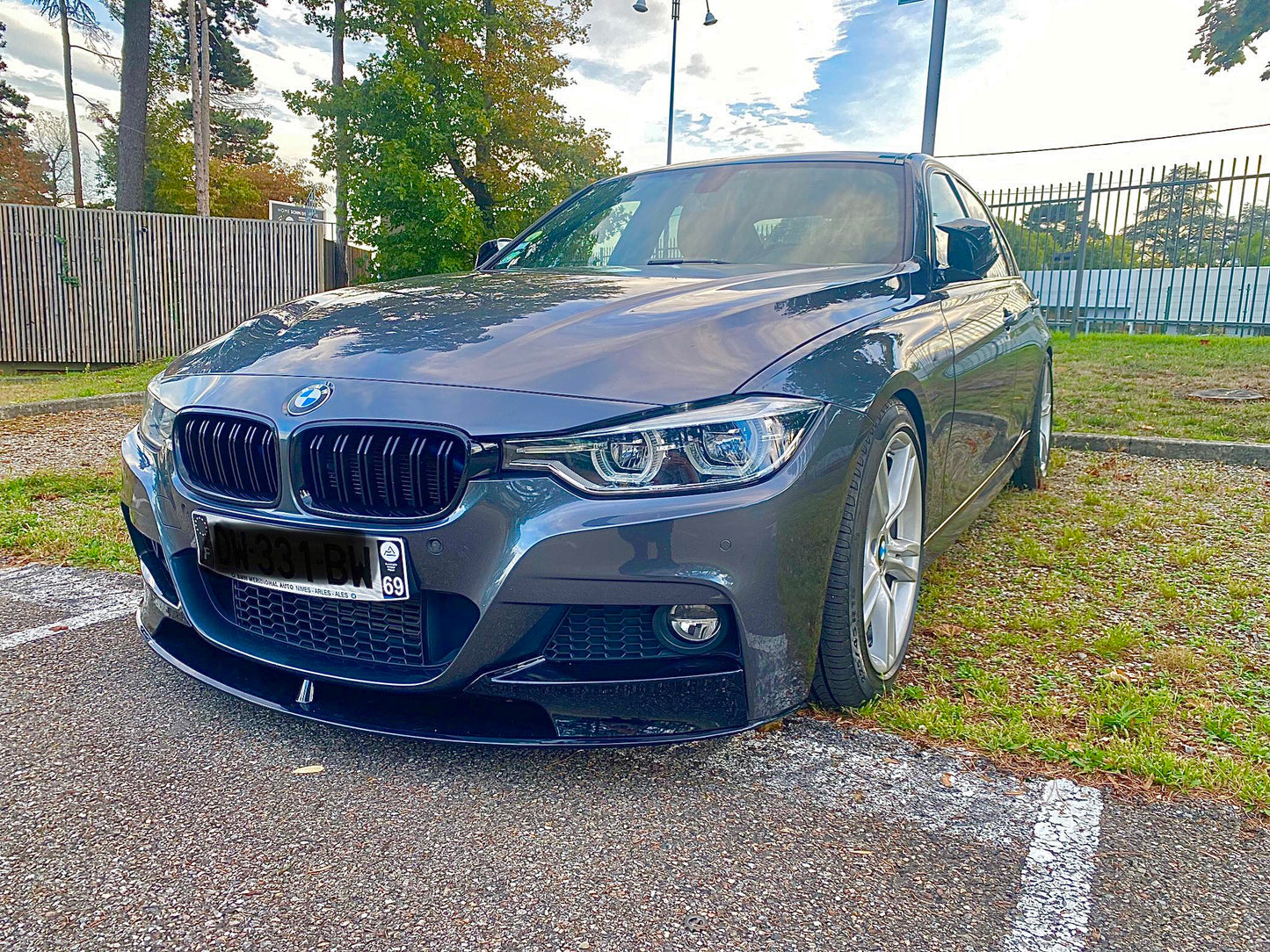 Lip frontal Bmw F30 F31 pack M