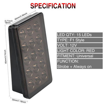 STOP estilo F1 Universais