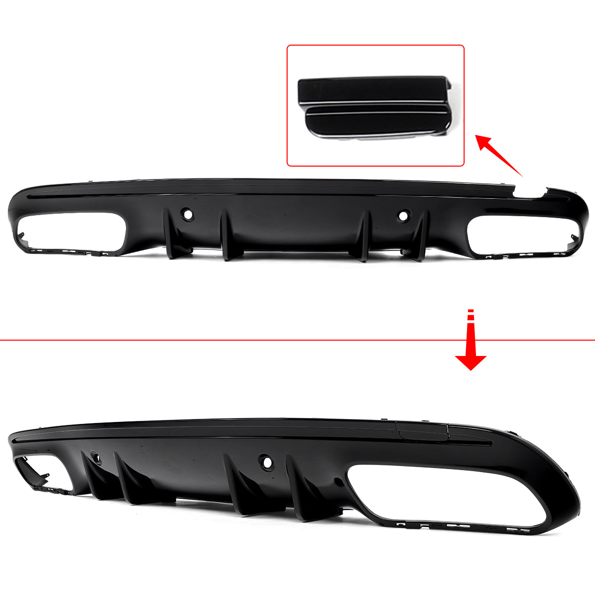 Kit c53 Mercedes w205 carrinha ou carro pack AMG