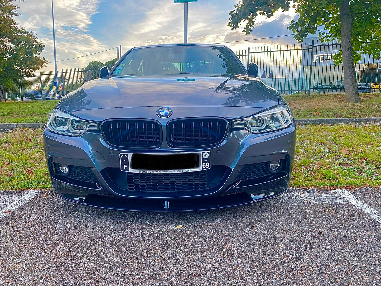 Lip frontal Bmw F30 F31 pack M