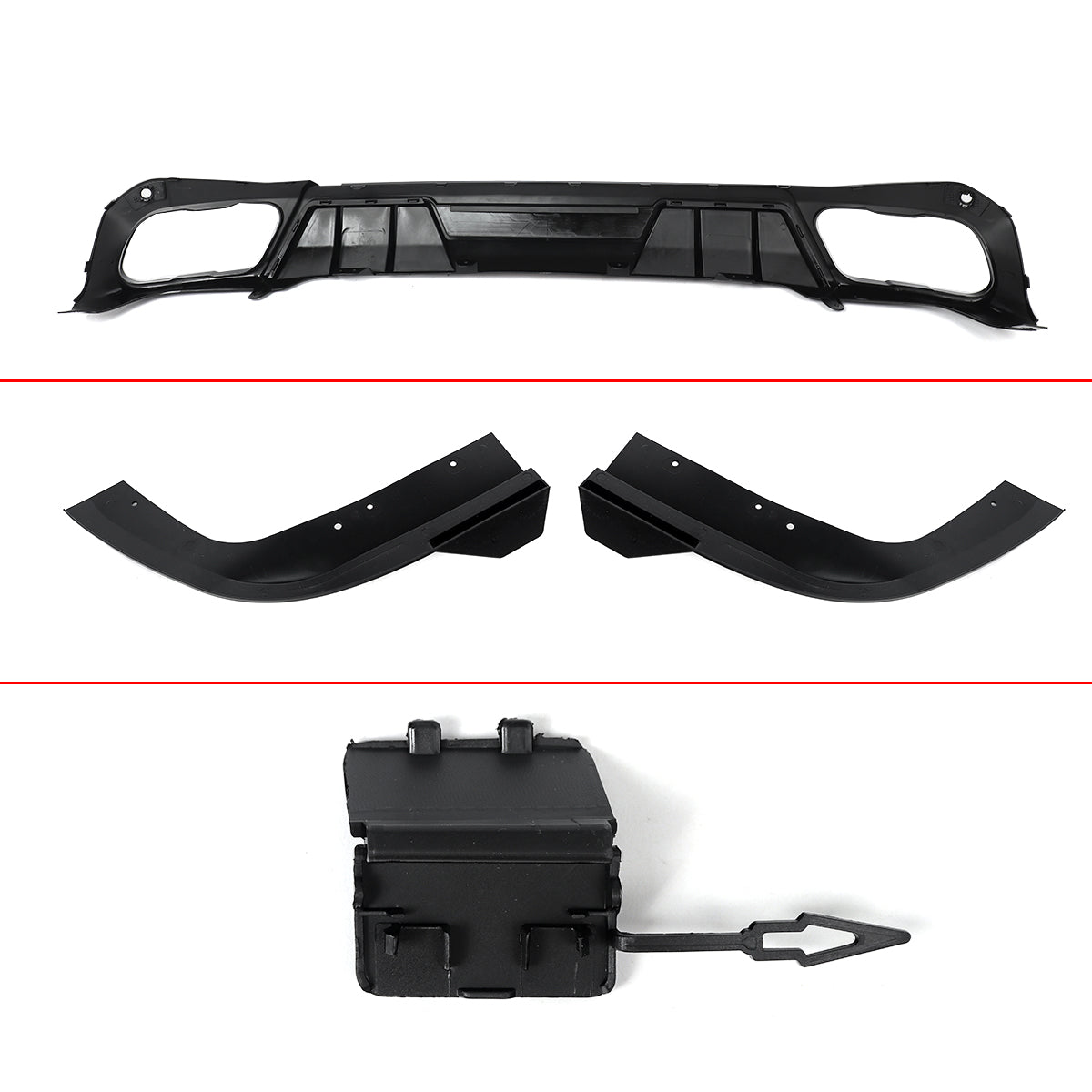 Difusor Bmw x6 G05 M performance