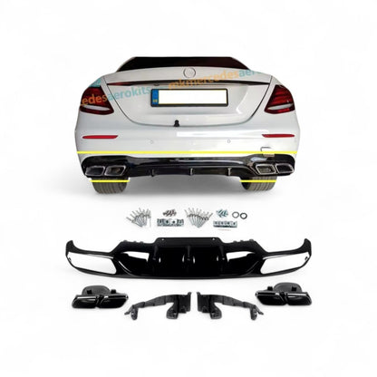Kit Desportivo estilo E63 Mercedes W213 Para-choques Versão normal