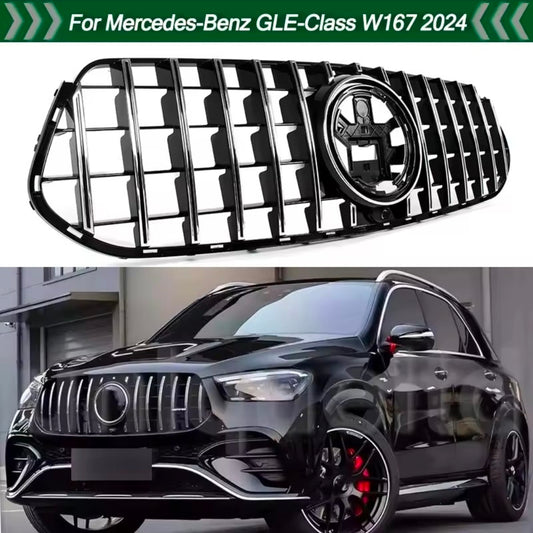 Grelha gtr Mercedes GLE W167 cromada