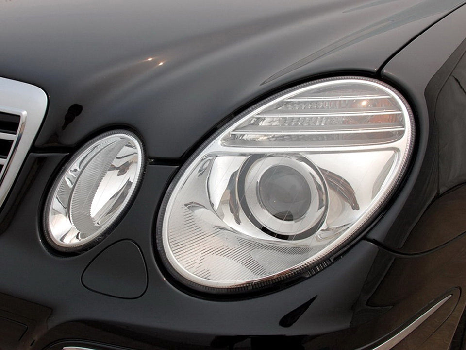 Capa faróis Mercedes w211