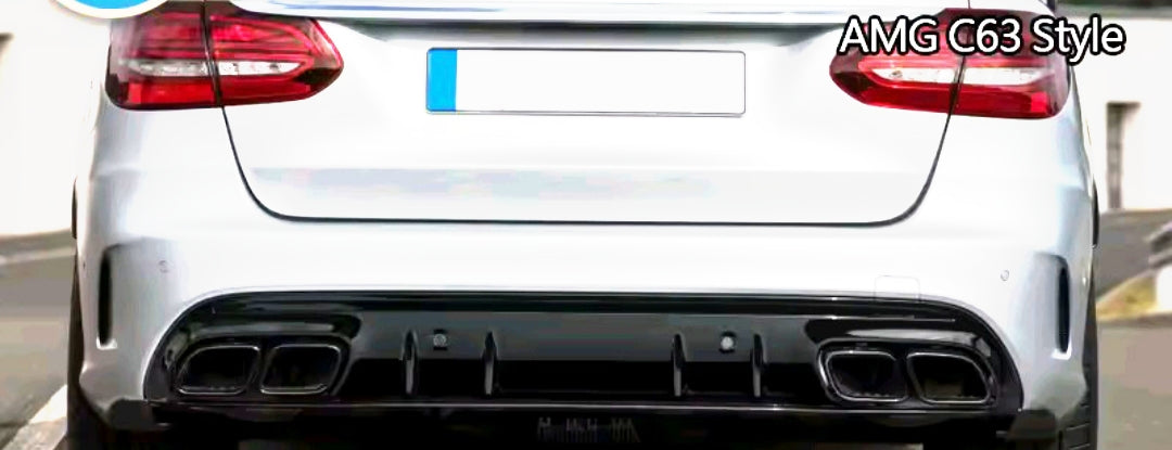Kit difusor c63 versão carro ou carrinha Mercedes w205