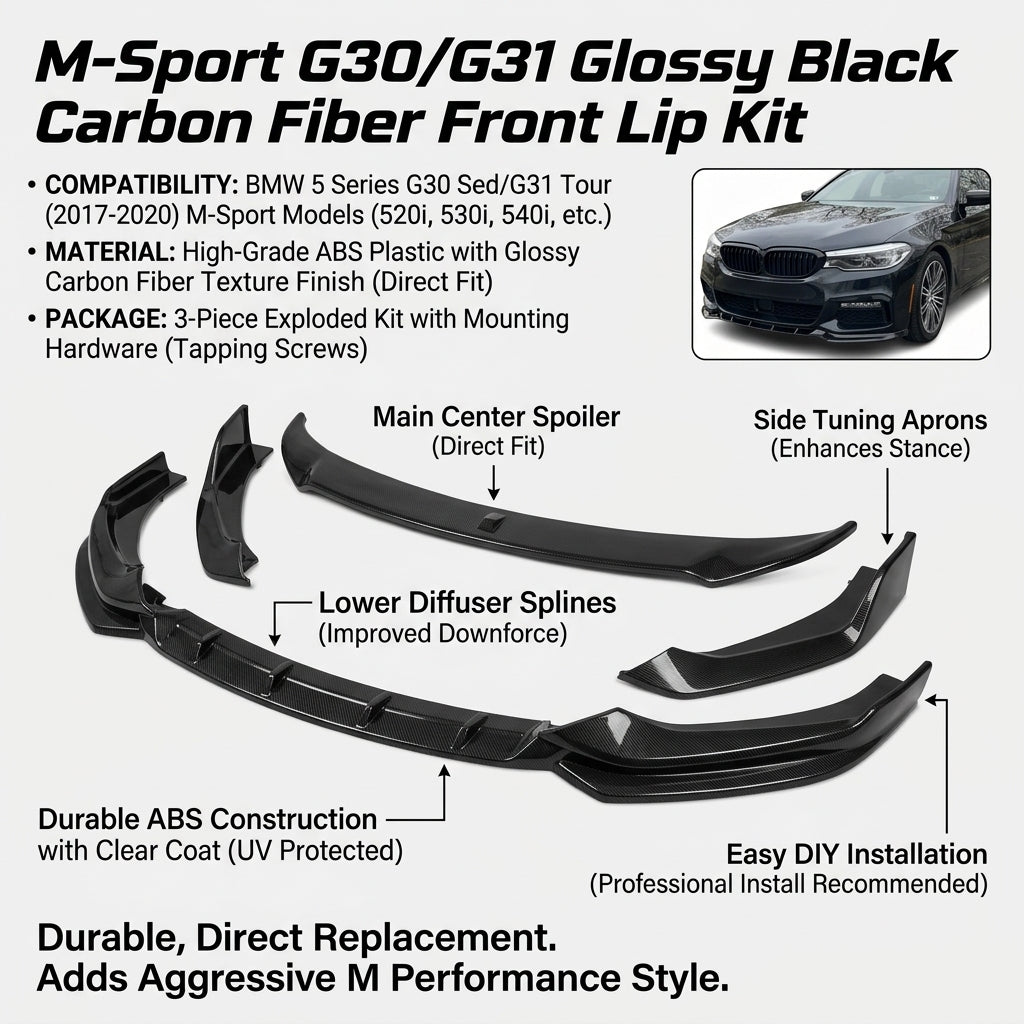 Lip frontal Bmw G30 G31