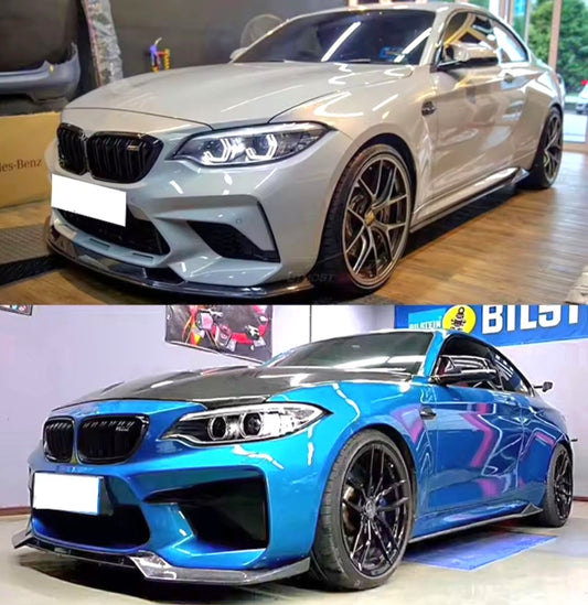 Laminas laterais embaladeiras Bmw F22 ou F87 M2