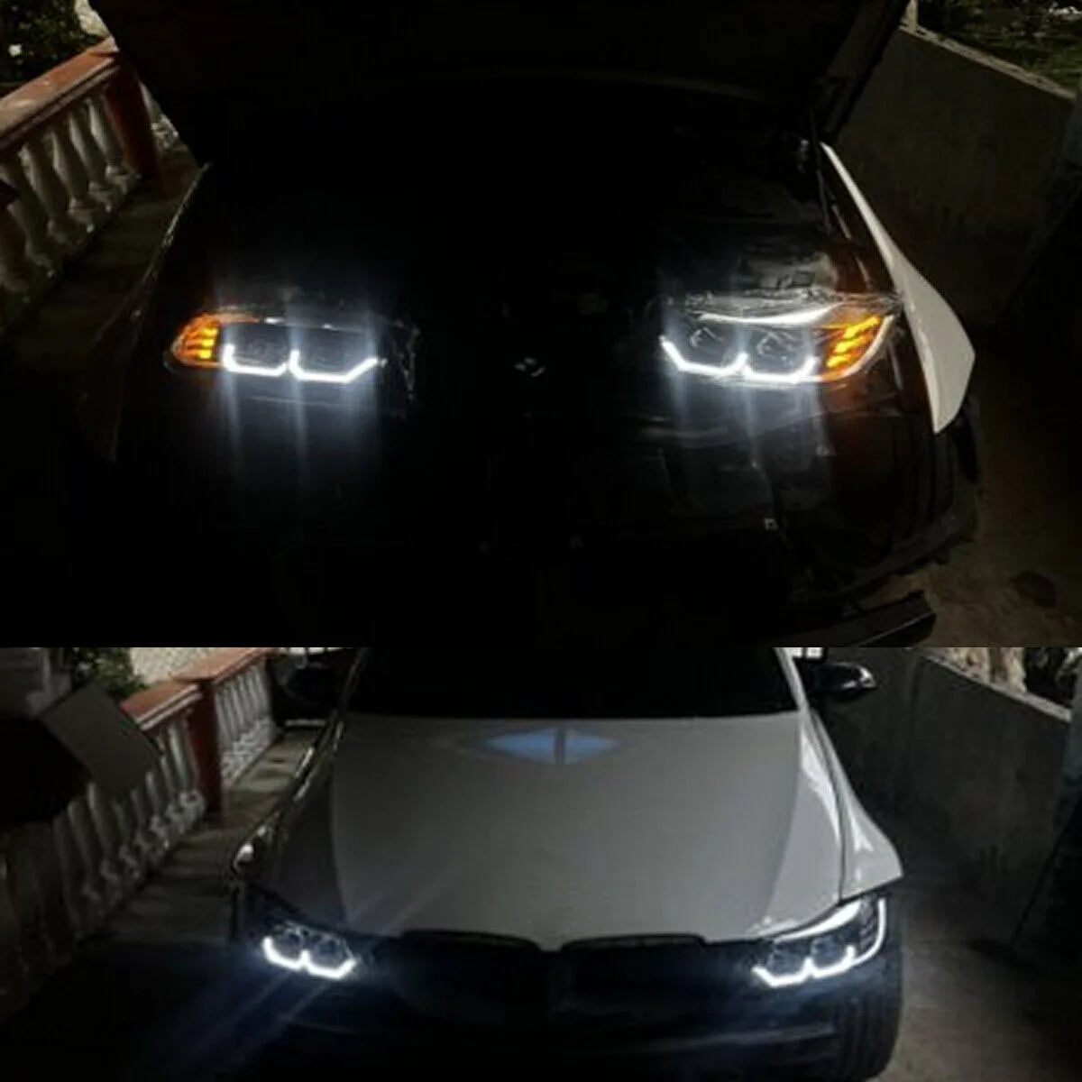 Faróis BMW E90 E91 Facelift