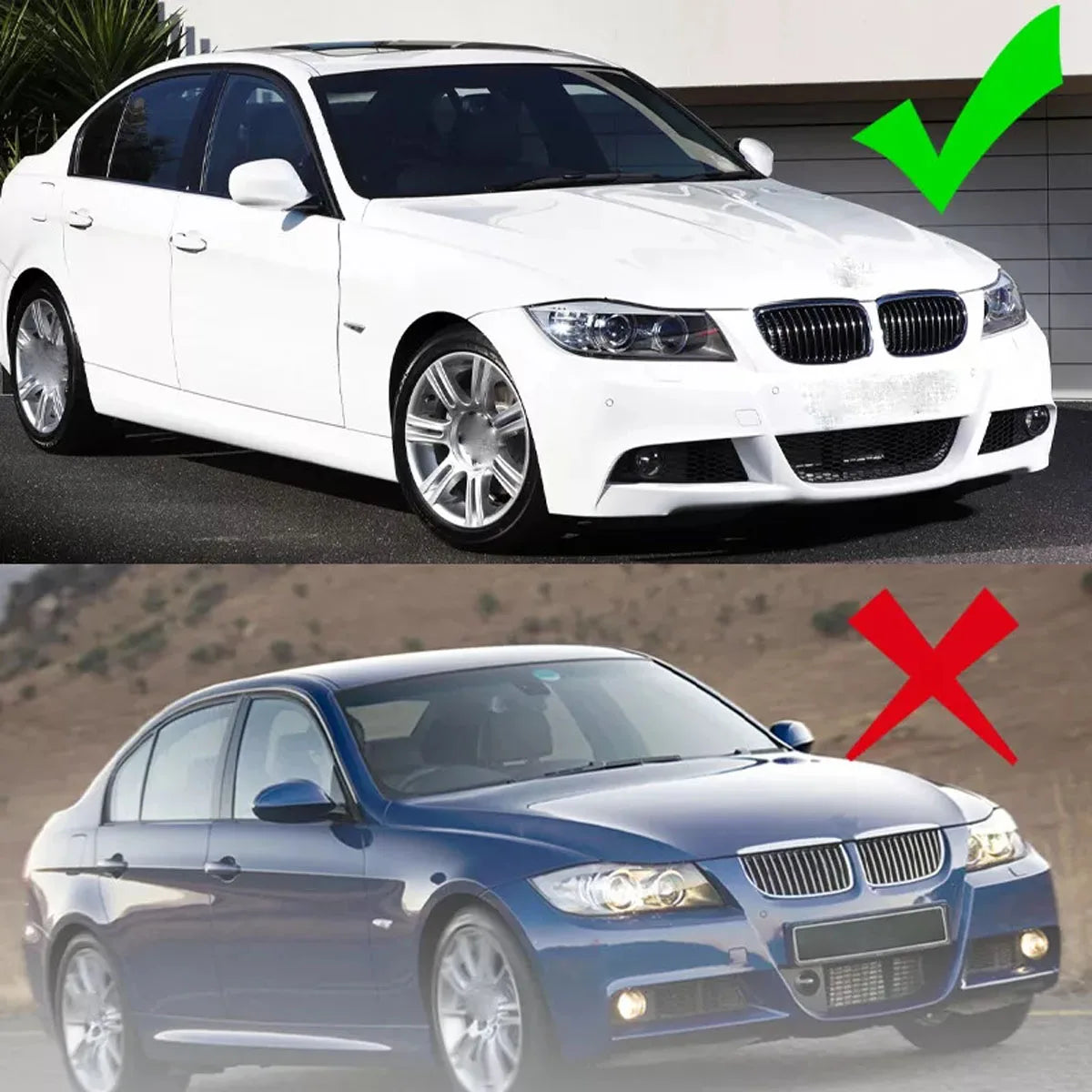 Faróis BMW E90 E91 Facelift