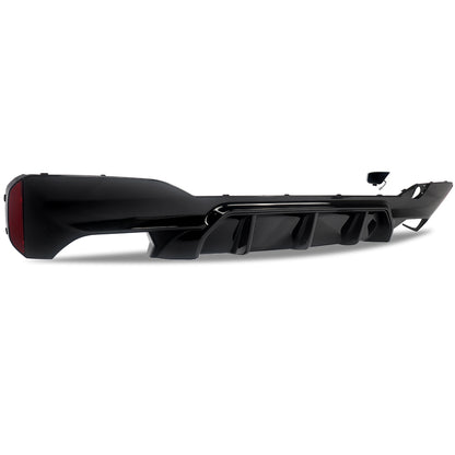 Difusor Traseiro Desportivo para BMW Série 5 (G30) (G31)– Estilo M Sport / Glossy Black