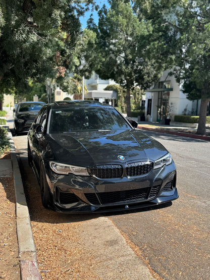 Lip frontal reforçado Bmw G20 G21 M PRETO BRILHANTE