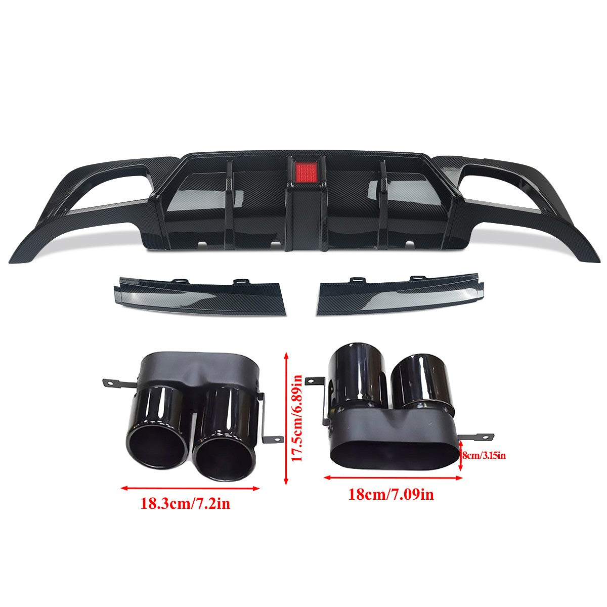 Kit Difusor M Performance BMW G20 G21

Apenas para-choques M

 com stop F1 carbono Aquaprint