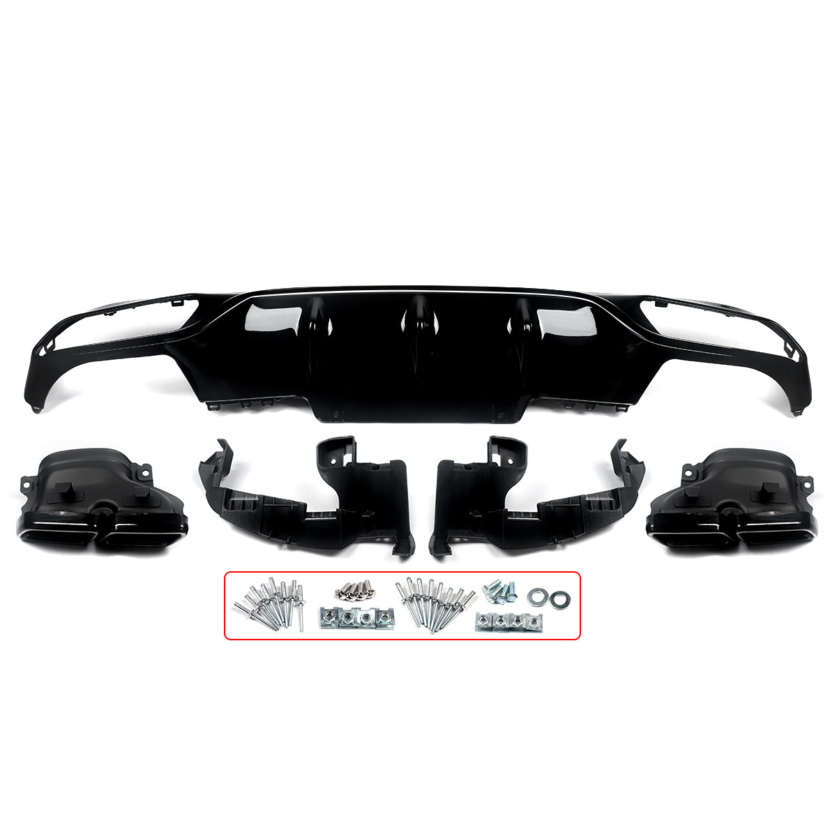 Kit Desportivo estilo E63 Mercedes W213 Para-choques Versão normal