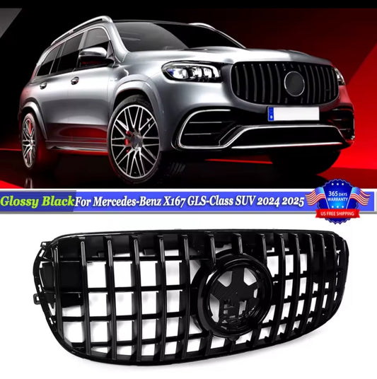 Grelha Gtr Preto brilhante Mercedes-Benz gls w167 x167
