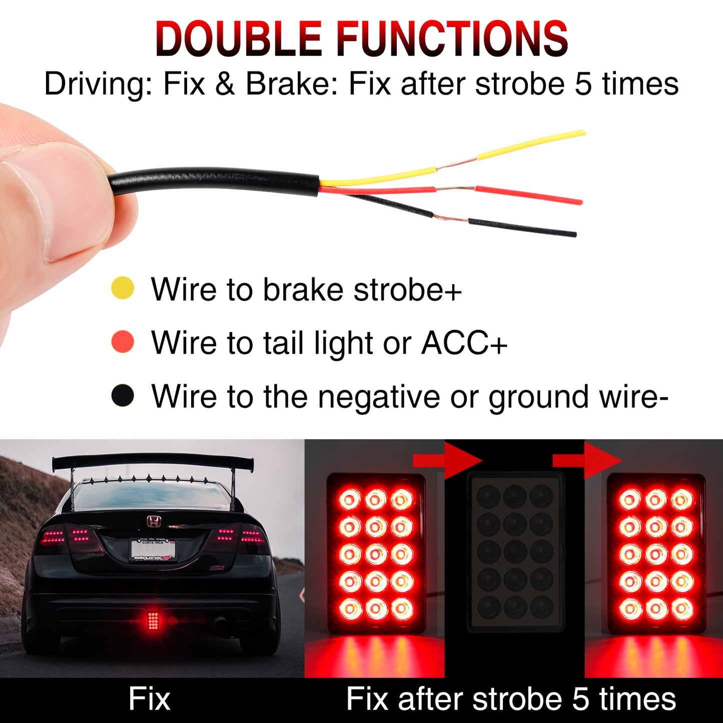 STOP estilo F1 Universais