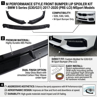 Lip frontal Bmw G30 G31