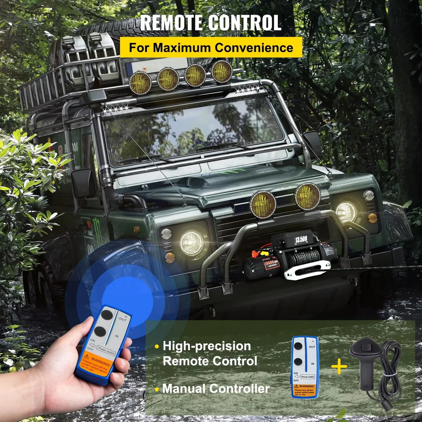 Guincho motor rebocar Multifunções