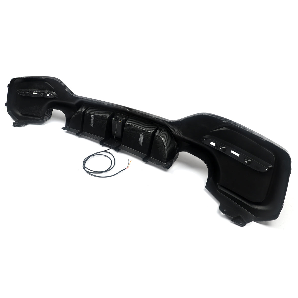 Difusor M Performance com stop estilo F1 Bmw F20 Lci Carbon Aquaprint